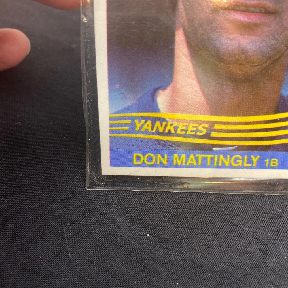 Donruss 1984 Don Mattingly Rookie Card 248 NY Yankees 1B Vintage Baseball